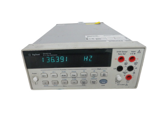 Agilent keysight 34401a 1 - 6, 1/2