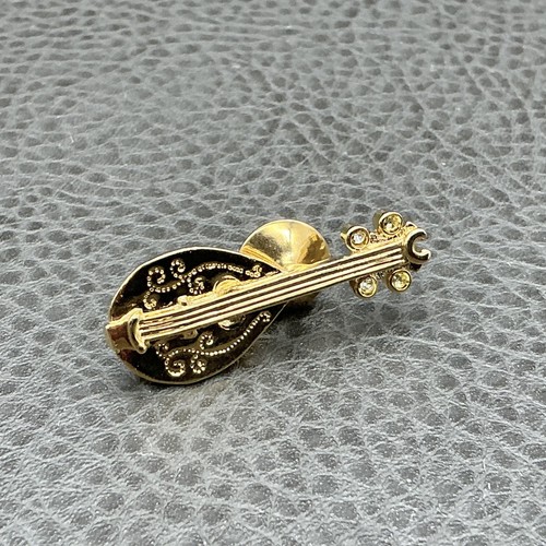 Mandolin lute guitar lapel - lute,