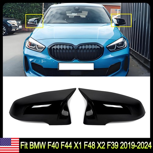Gloss black side mirror - side,
