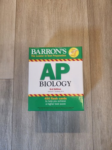 Barron biology flash - barron’s, ap