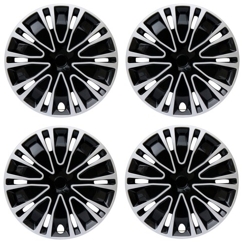 Black silver 4pcs - black, for