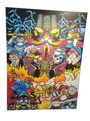Dark tower board game - board, 40