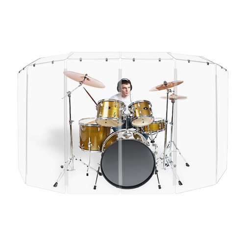 Drum shield 2ft ft - drum, ft.