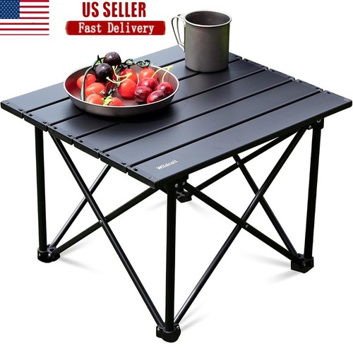 Portable folding camping table - folding,