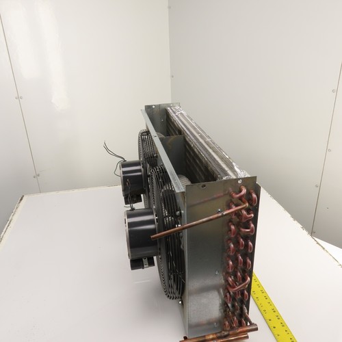 Dual fan condenser - condenser, heat