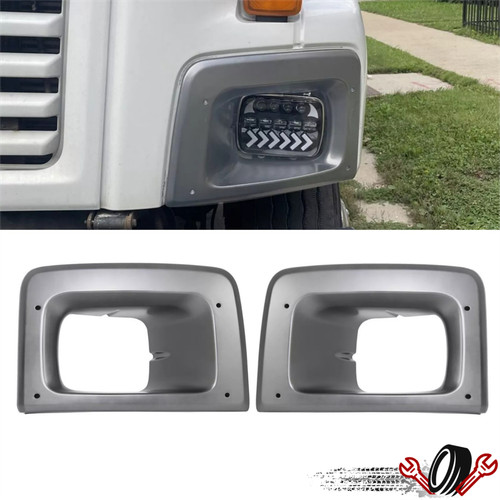 Left right headlight bezel - left,