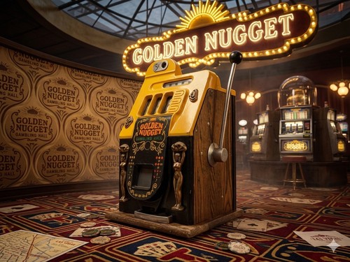 Vintage golden nugget cent - vintage,