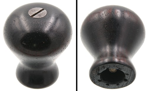 Orig rosewood front knob - rosewood,
