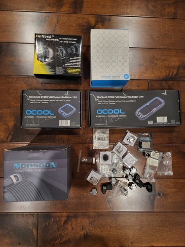 Water cooling parts lot - cooling,