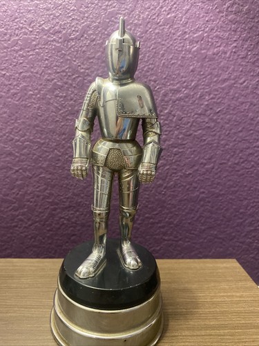Vintage 1960s chrome medieval - chrome,