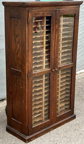 Antique solid oak sheet music - solid,