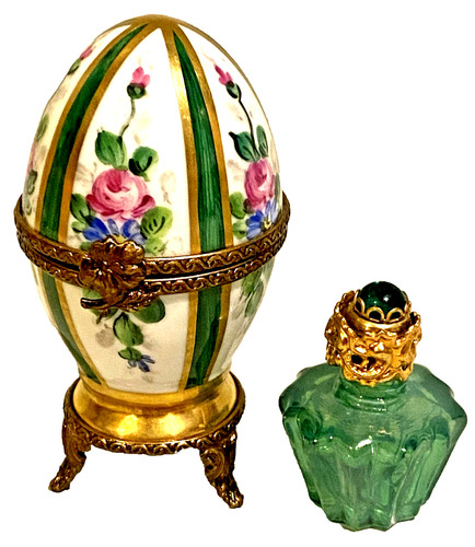 Limoges peint main trinket - limoges,