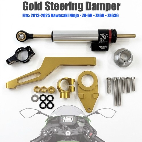 Cnc steering damper stabilizer - steering,