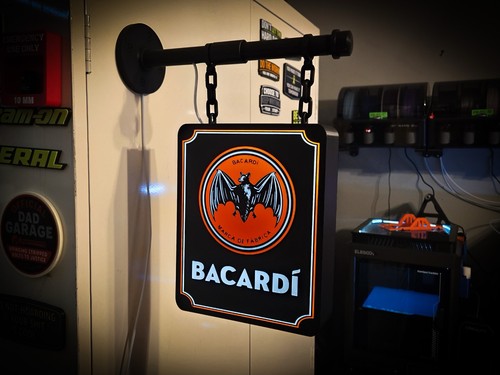 Bacardi hanging led light - light, box