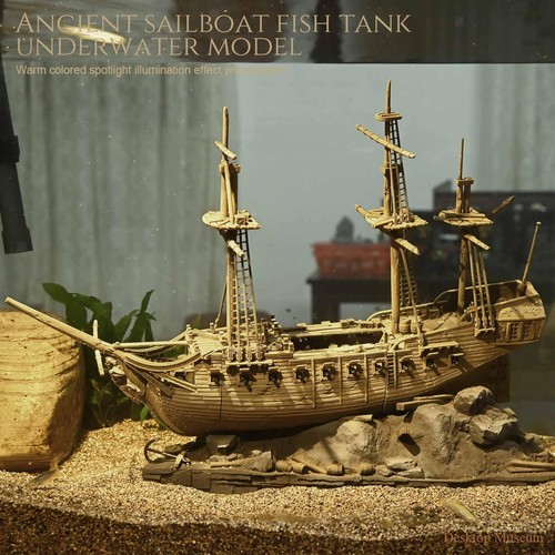 Durable resin sunken - sunken, ship