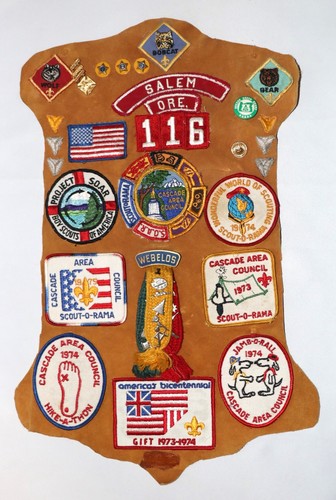 Lot boy scouts badges - lot,