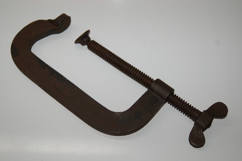 Vintage hargrave c clamp - 6",