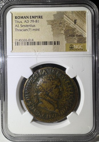 Roman empire titus 81 ae - empire,