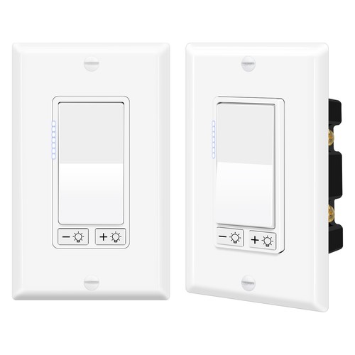 Level dimmer light switch - light,