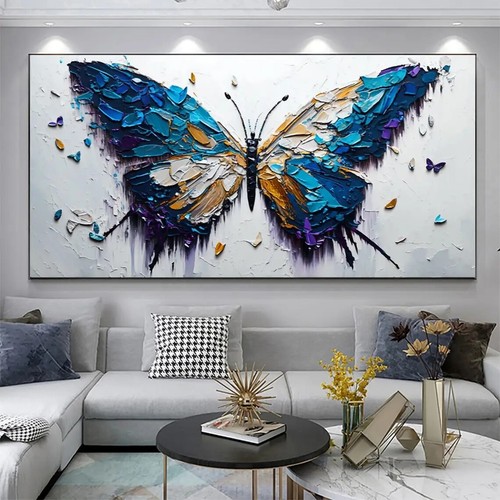 Abstract butterfly oil - butterfly,