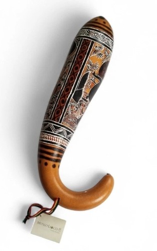 Nwt peruvian guiro gourd - peruvian,