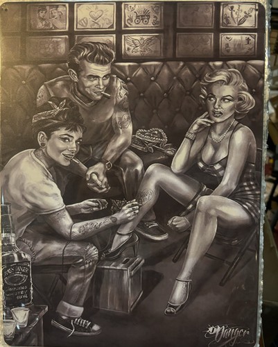 Tin sign 12x16 - *12x16”, tattoos