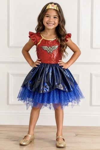 Girls wonder woman costume - girls,