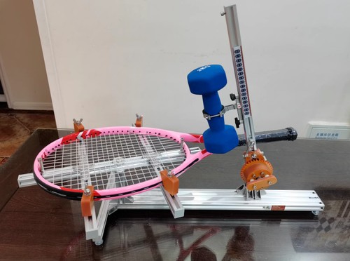Tennis racket threading - racket,