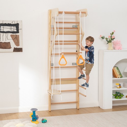Ladder wall gym - wall, indoor