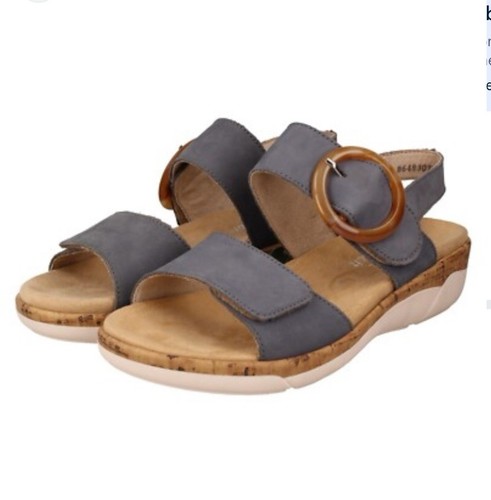 Ladies remonte blue leather - ladies,