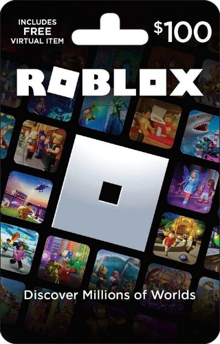 Roblox 100 physical gift - roblox, $100
