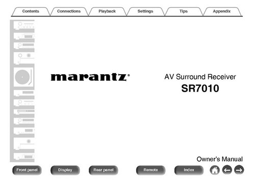 Marantz sr7010 receiver owners - sr7010,