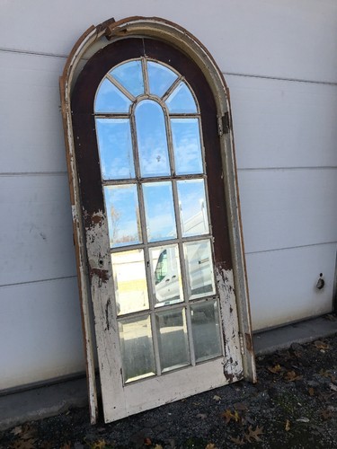 Mar antique arch top - top, door