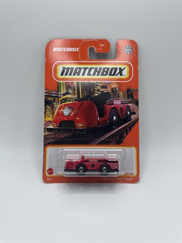 Matchbox red 2021 - red, #23