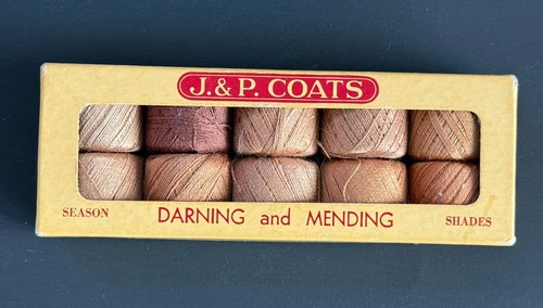 Vintage p coats darning - p.,