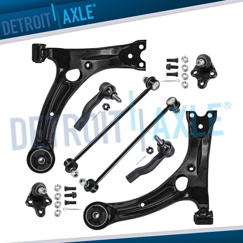 8pc front lower control arm - control,