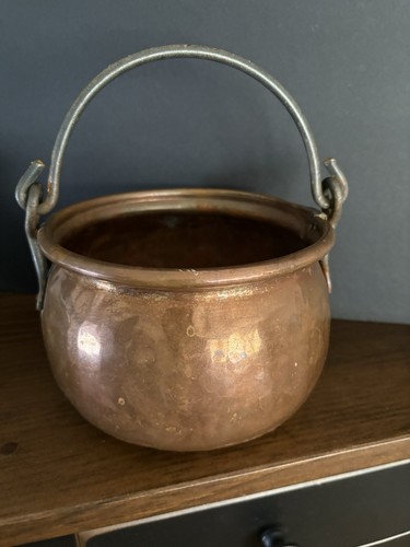 Antique hand hammered copper - hand,