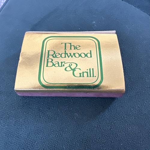 Vintage matchbook redwood bar - matchbook,