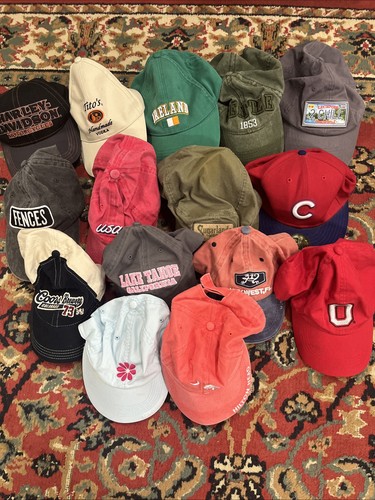 Lot men baseball caps - of,