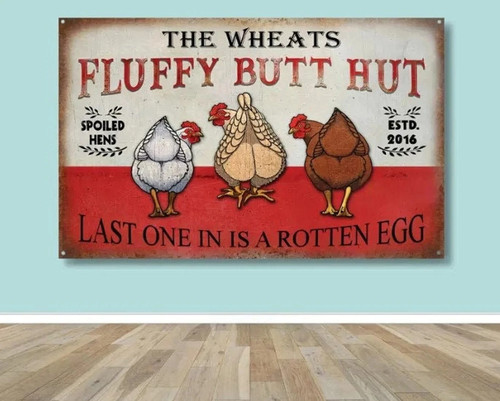 Personalized chicken metal - chicken,