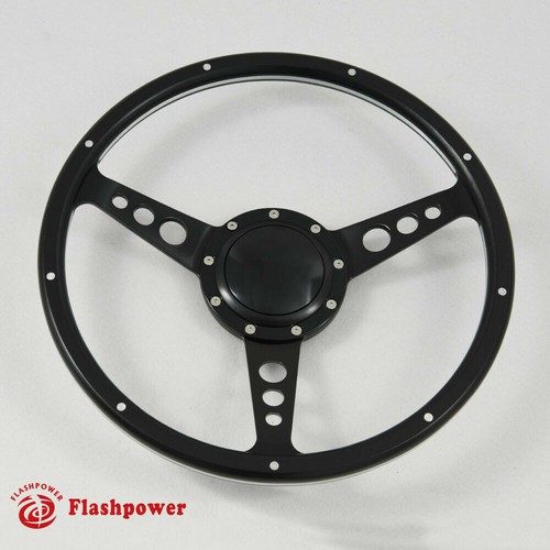 Black forest wood steering - 15",