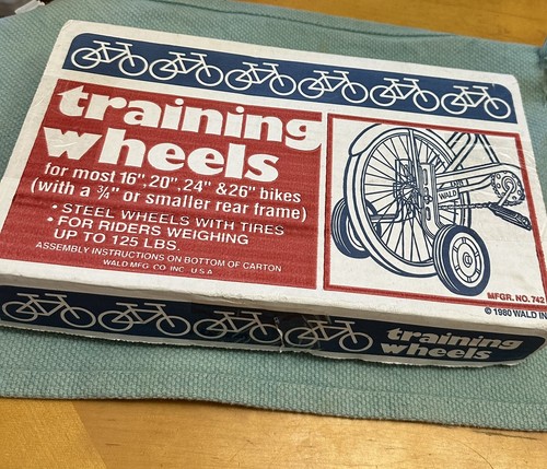Wald 742 training wheels kit - wald,