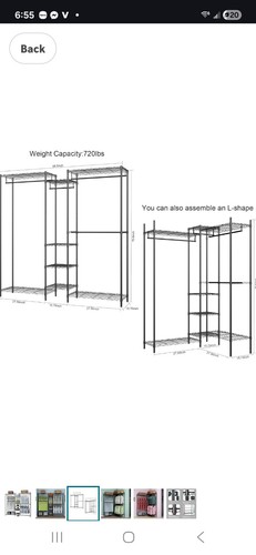 Portable closet wardrobe - closet,