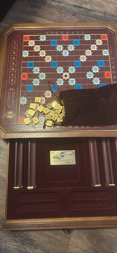 Franklin mint scrabble - franklin,