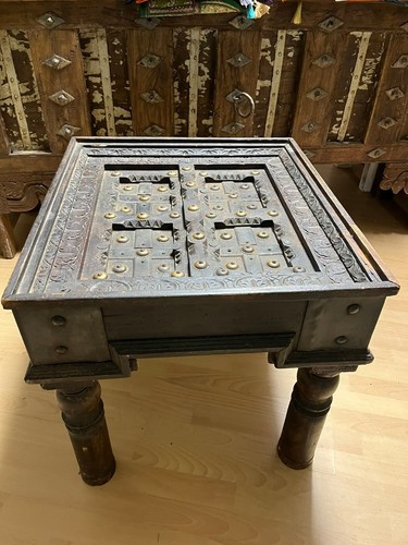 Antique carved wood - carved, table