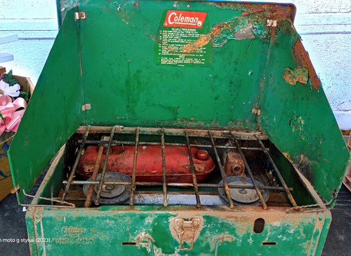 Vtg coleman burner - vtg, 2