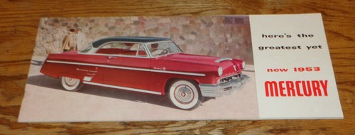 Original 1953 mercury full - 1953,