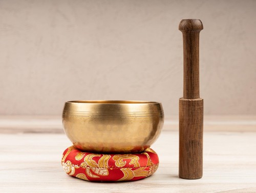 Tibetan singing bowl - tibetan, 3"