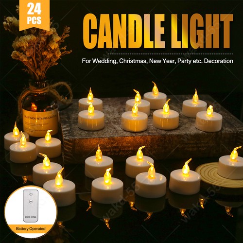 Led tea lights - lights, flameless