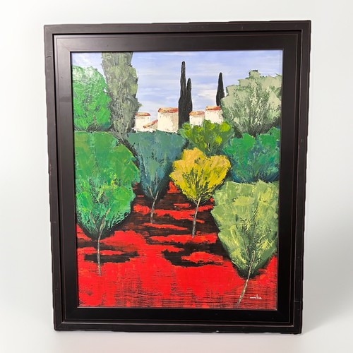 Milia original signed oil - milia,